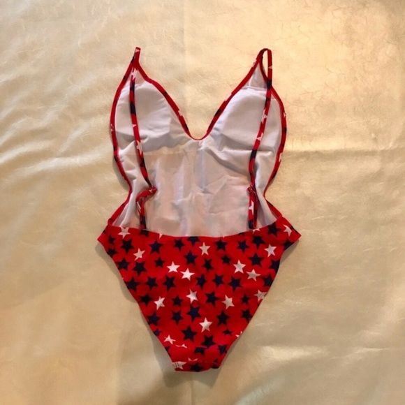 Star Spangled Print Monokini - Picture 5 of 5